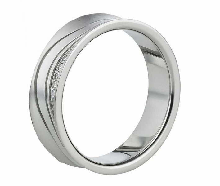 Damenring Edelstahl AB828